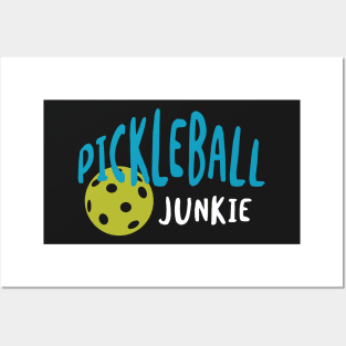 Funny Pickleball Junkie Posters and Art